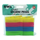 SWL - JUMBO STORM PEGS - 24 PACK
