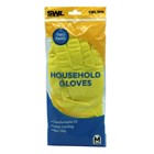 SWL - YELLOW HOUSEHOLD WASHING UP GLOVES - SIZE M