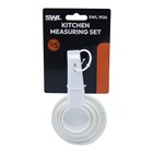 SWL - PLASTIC MEASURING CUP SET - 5 PACK
