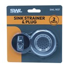 SWL - SINK STRAINER & PLUG SET