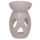 EDEN - OIL BURNER - TEARDROP CUT OUT - WHITE