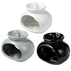 EDEN - OVAL DOUBLE DISH OIL BURNER - 3ASST