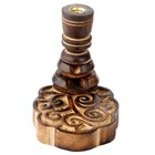 HAPPY TREE MANGO WOOD BACKFLOW INCENSE BURNER
