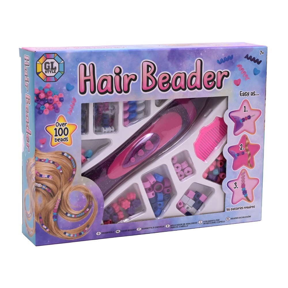 GL FASHION GLITTER HAIR BEADER