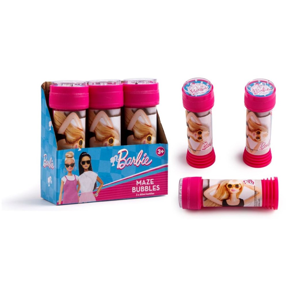 BARBIE MAZE BUBBLES 3PK