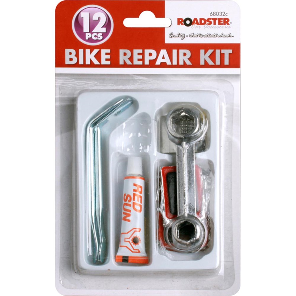 ROADSTER 12PC BIKE REPAIR KIT