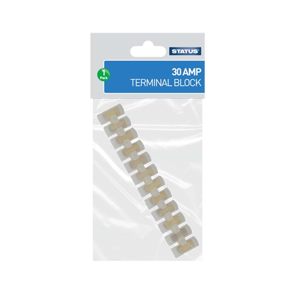 STATUS TERMINAL BLOCK 30 AMP