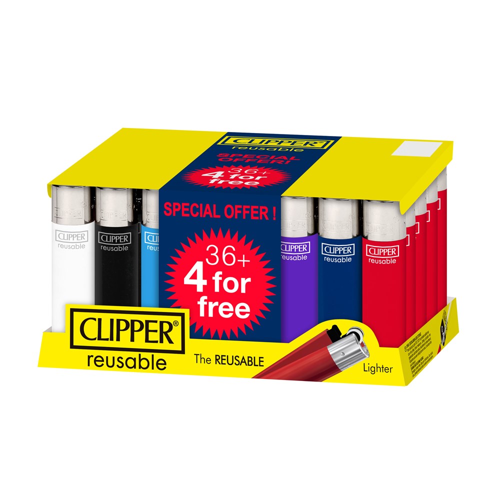 CLIPPER CLASSIC MINI SOLID BRANDED 40 PACK CLIPPER CLASSIC MINI SOLID BRANDED 40 PACK