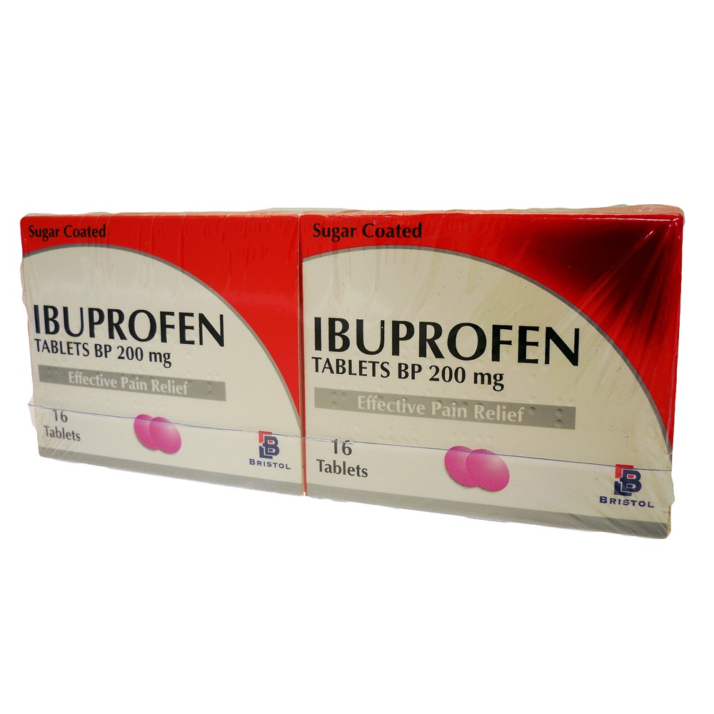 IBUPROFEN TABLETS BP 200MG 12 PACK