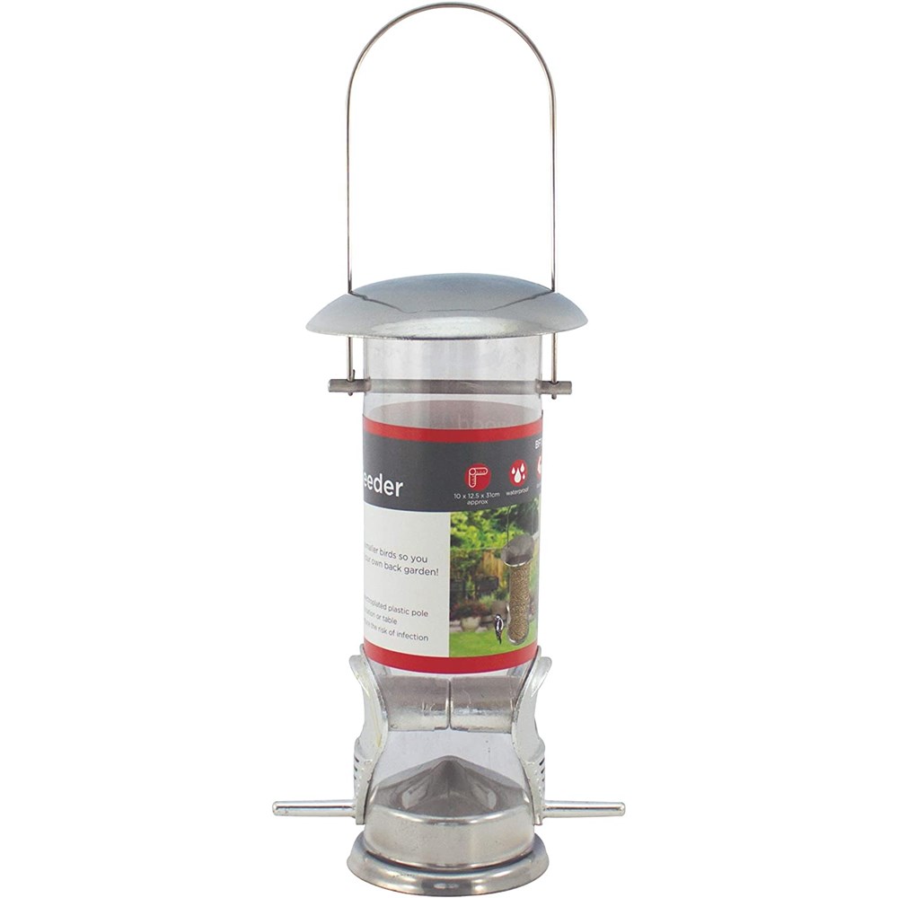 REDWOOD DELUXE BIRD SEED FEEDER