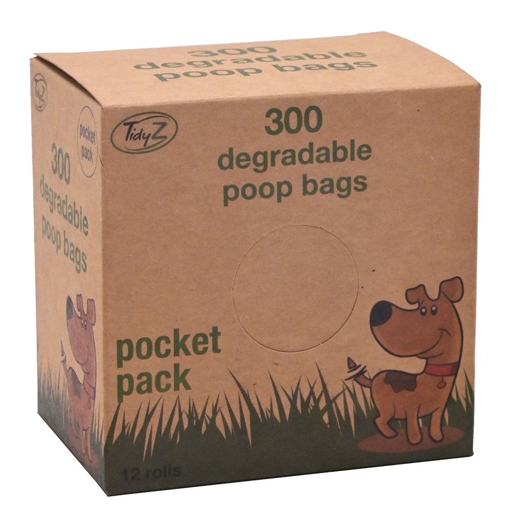 TIDYZ DEGRADABLE DOGGY BAGS 300PACK