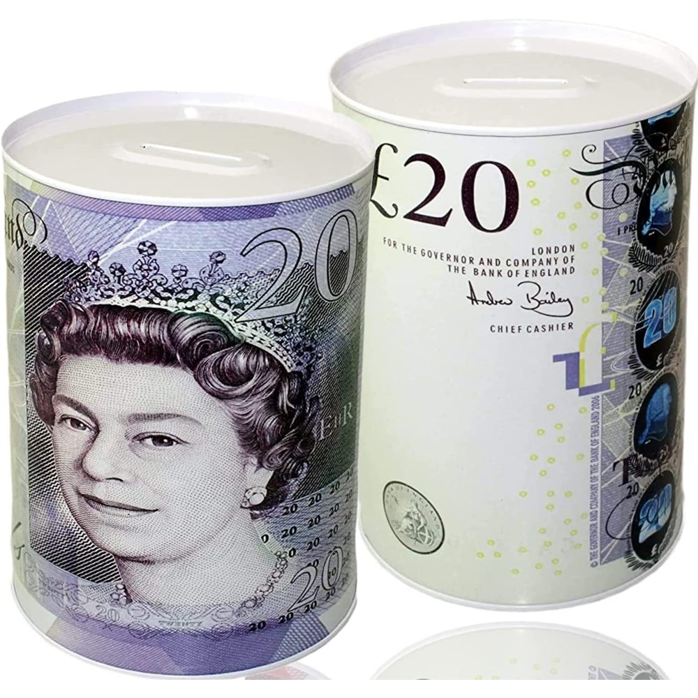 MONEY TIN EXTRA SMALL 8CM X 12CM Money tin extra small 8cm x 12cm