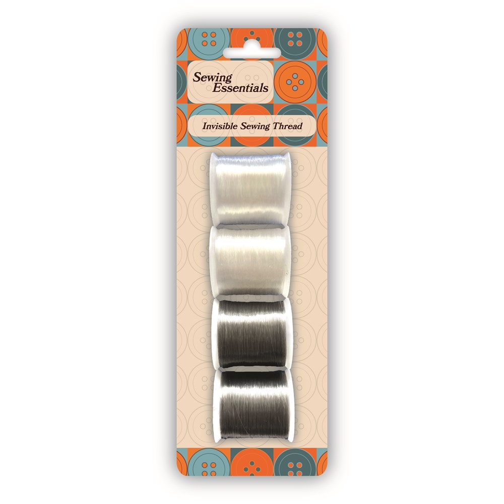 INVISIBLE SEWING THREAD 4PACK