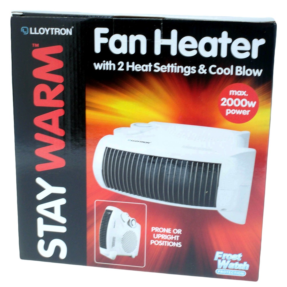 STAYWARM 2KW UPRIGHT / FLATBED FAN HEATER