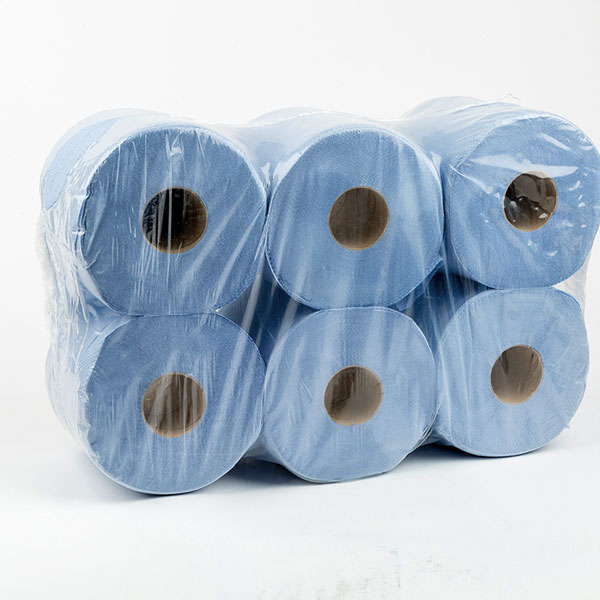 Blue Paper Roll 2 ply x 6 J.Buckland