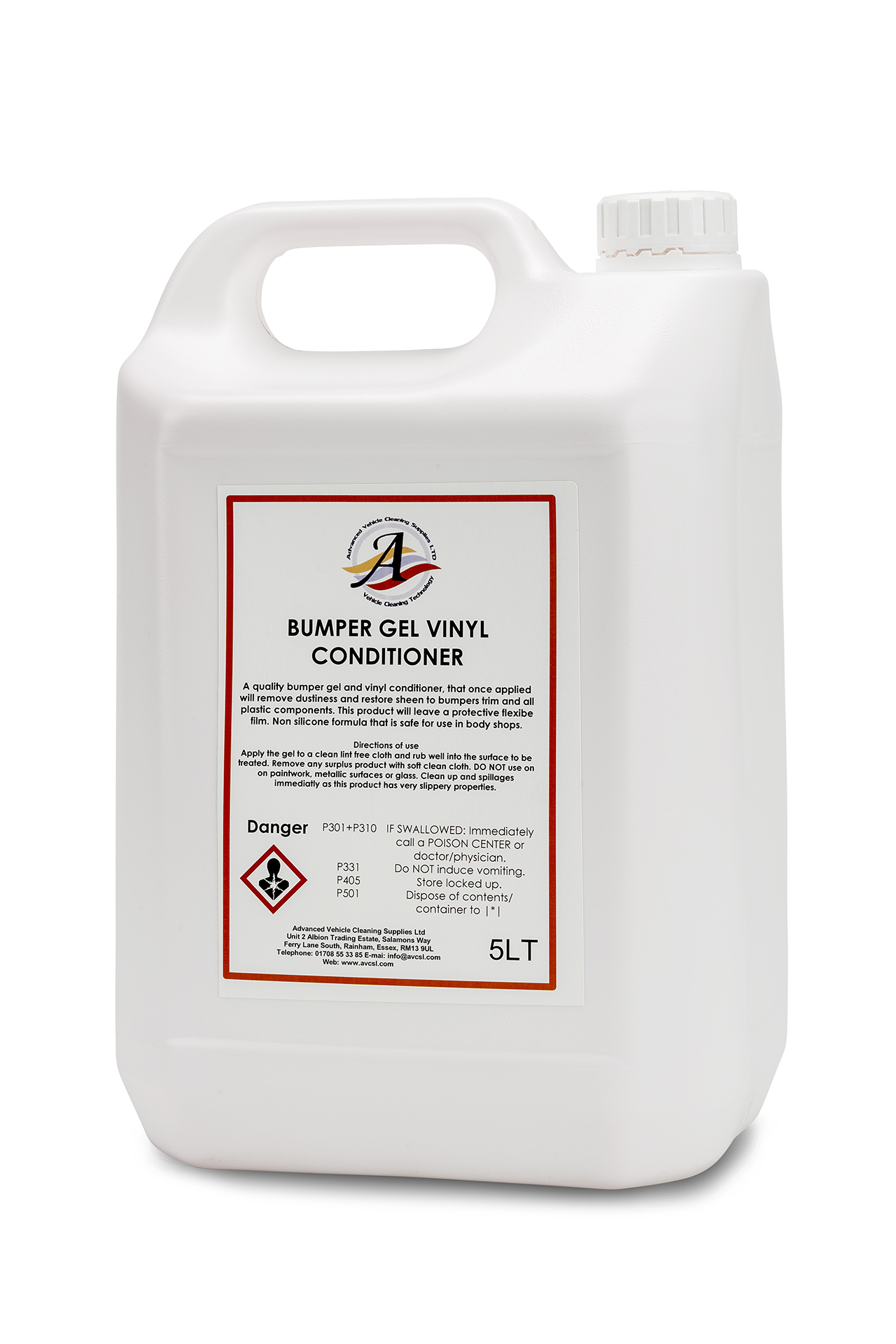 Bumper Gel Exterior Trim, Dashboard & Vinyl Dressing 5lt image of Bumper Gel Exterior Trim, Dashboard & Vinyl Dressing 5lt