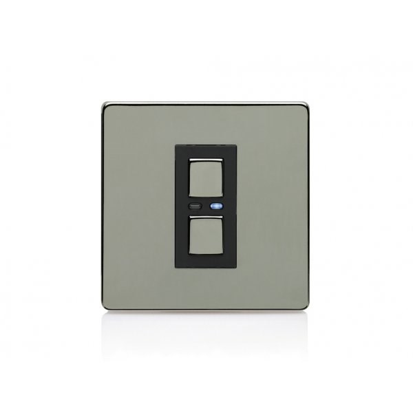 Siemens Lightwave Wireless Remote 1/2 Gang Dimmer Double Switched