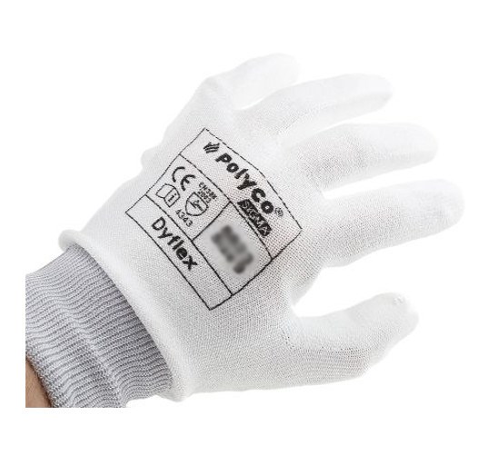 Polyco DyFlex 8820 Cut Resistant PU Palm Safety Work Gloves Size Choice....