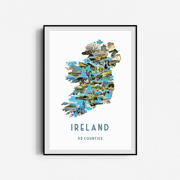 Andy Burns Design Ireland Print