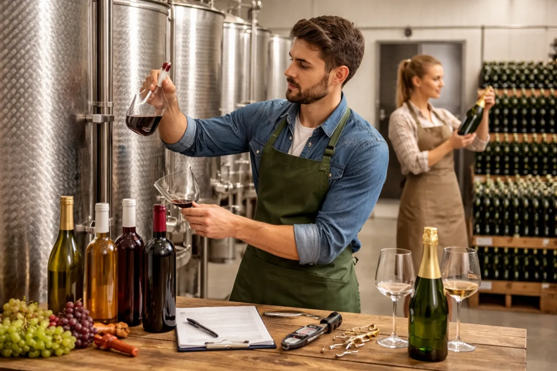 Bor- és pezsgőgyártó technikus