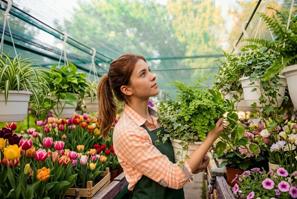 Kertész technikus - Dísznövénytermesztő, virágkötő szakmairány