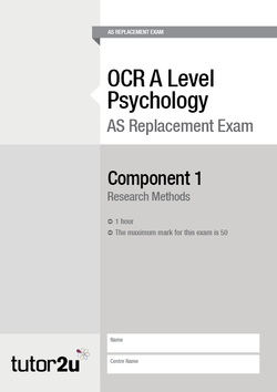 psychology research methods exam questions ocr