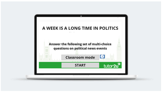 A Week Is A Long Time In Politics Weekly Uk Politics Tutor2u