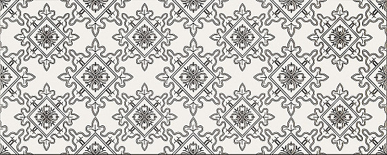 Blackwhite Pattern E 20x50