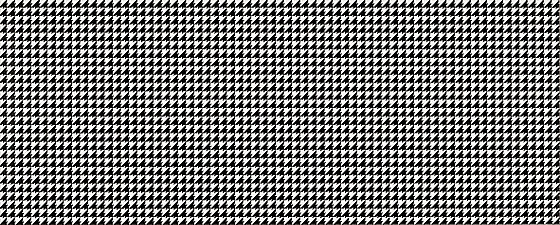 Blackwhite Pattern F 20x50