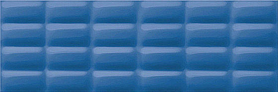 Blue Glossy Pillow Structure 25x75