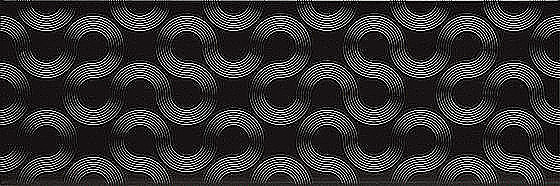 Spin Black Geo 25x75