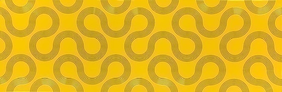 Spin Yellow-Black Geo 25x75
