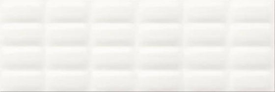 White Glossy Pillow Structure 25x75