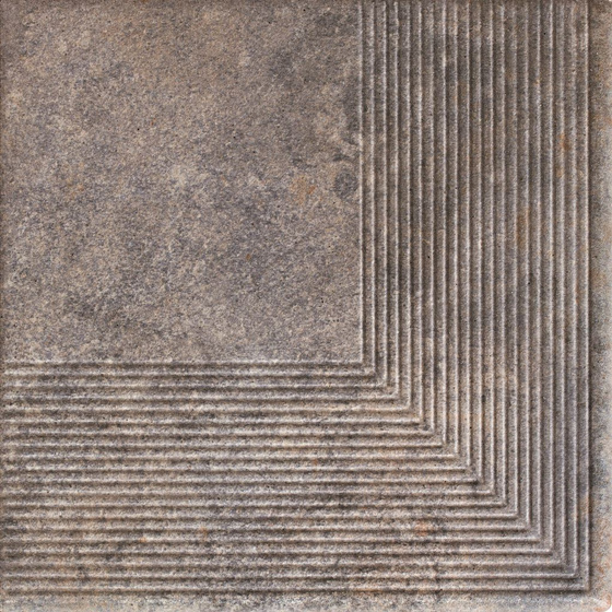 Viano Grys Stopnica Narożna 30x30