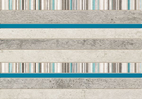 Gris Turkus Cer Dekor 25x36