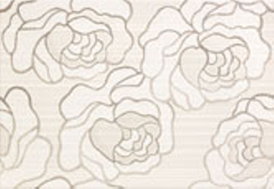 Kiribati Flower Szara Dekor 25x36