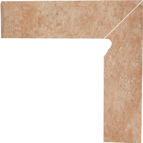 Ilario Beige Cokół 2-El Prawy 8,1x30