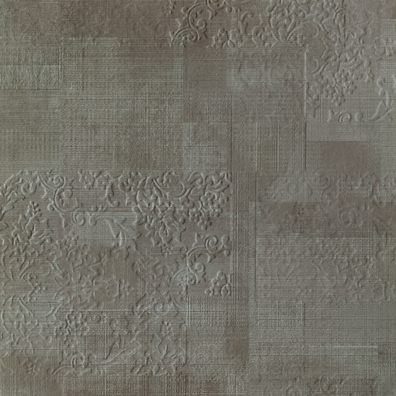 Aloke Grys Mat Ornament 59,8x59,8