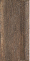 Hazard Brown Stopnica Prosta 30x60