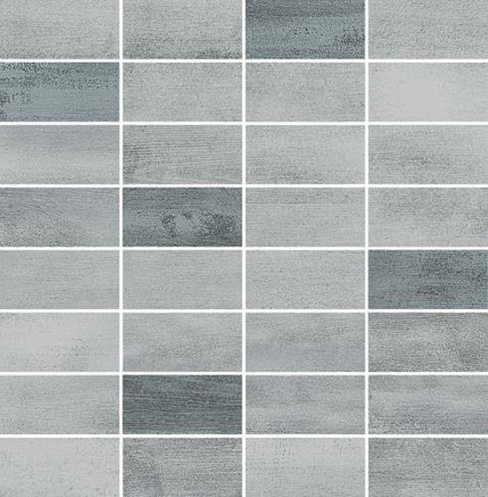 Floorwood Grey-Graphite Mix Mosaic 29x29,5