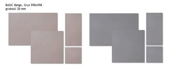Płyta Tarasowa Basic Beige 20 mm Mat 59,5x89,5