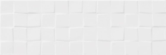 White Satin Structure Cubes 19,8x59,8