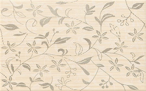 Tanaka Cream Inserto Flower 25x40