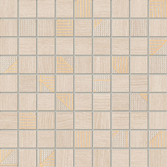 Woodbrille Beige Mozaika 30x30