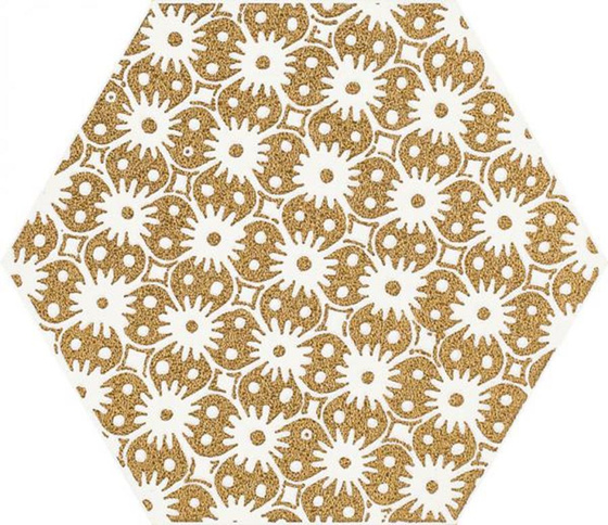 Shiny Lines Gold Heksagon Inserto D 19,8x17,1