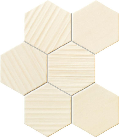 Horizon Hex Ivory Mozaika 22,1x28,9