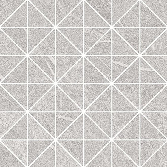 Grey Blanket Triangle Mosaic Micro 29x29
