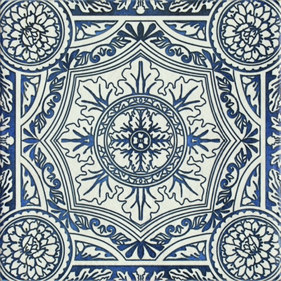 Sevilla Azul Struktura Dekor E 19,8x19,8