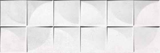 Locarno White Quadra 25x75