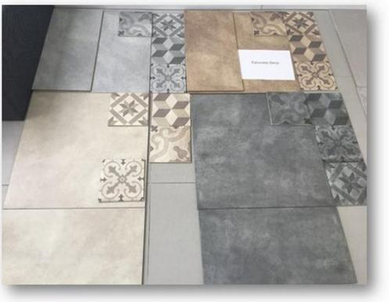 Concrete Deco Grey Decor Mat 19,8x19,8